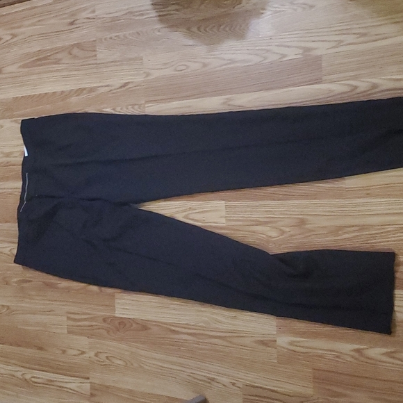 NWOT Men's Designer Collective Navy flat front, unhemmed dress slacks. - Picture 11 of 12